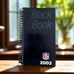 2003 NFL BLACK BOOK The Fact Book Issued to Teams